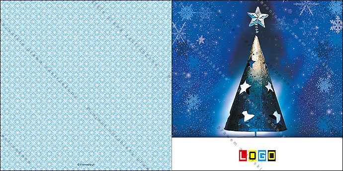 Kartki świąteczne nieskładane - BN2-076 awers